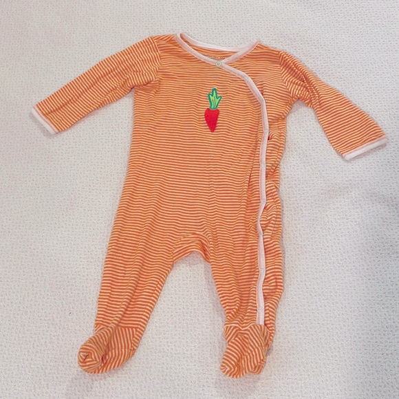 Under The Nile Organic Carrot Footie - Picture 1 of 3